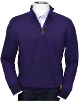 562 Marcello Plum Exclusive Quarter Zip