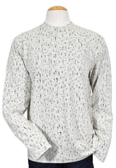 964 Ivory Splinter Pullover