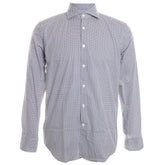 Canali Geometric Pattern Sport Shirt