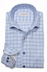 DS118 Blue Plaid