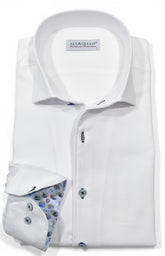DS125 Manhattan White Diamond Shirt