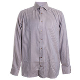 Brown Houndstooth Shirt