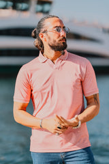 P229 Royal Oxford Open Collar Polo