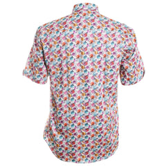 Galileo Floral Skull Dress Shirt