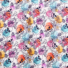 Galileo Floral Skull Dress Shirt