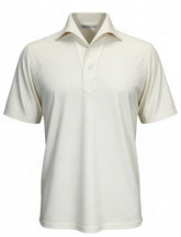 P230 One Piece Collar Ecru Knit Polo