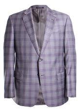 G-Line Trim Fit Windowpane Sport Coat