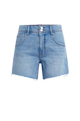 Devon Boyfriend Short w/ Flap Pocket