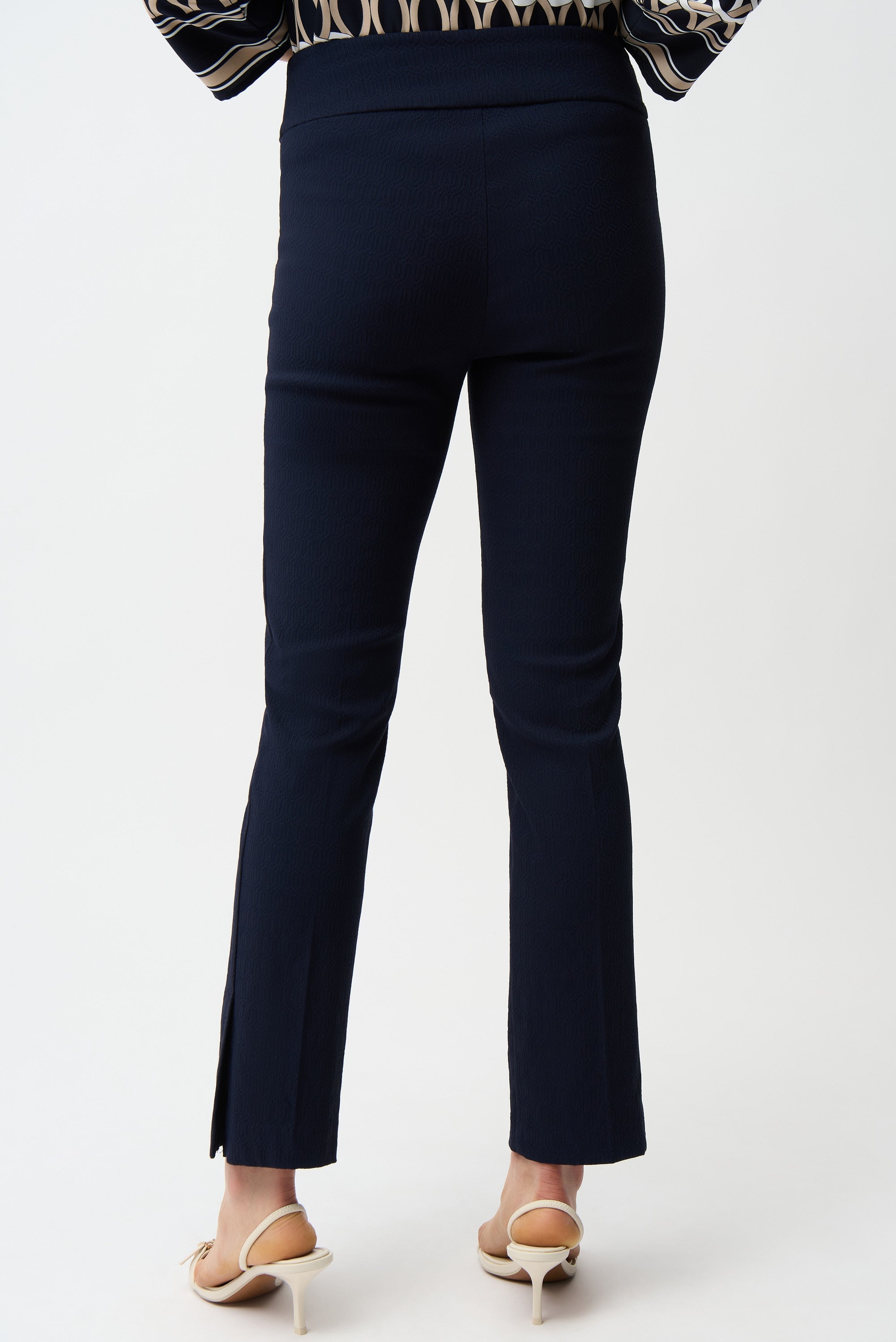 Slim Mid-rise Trousers