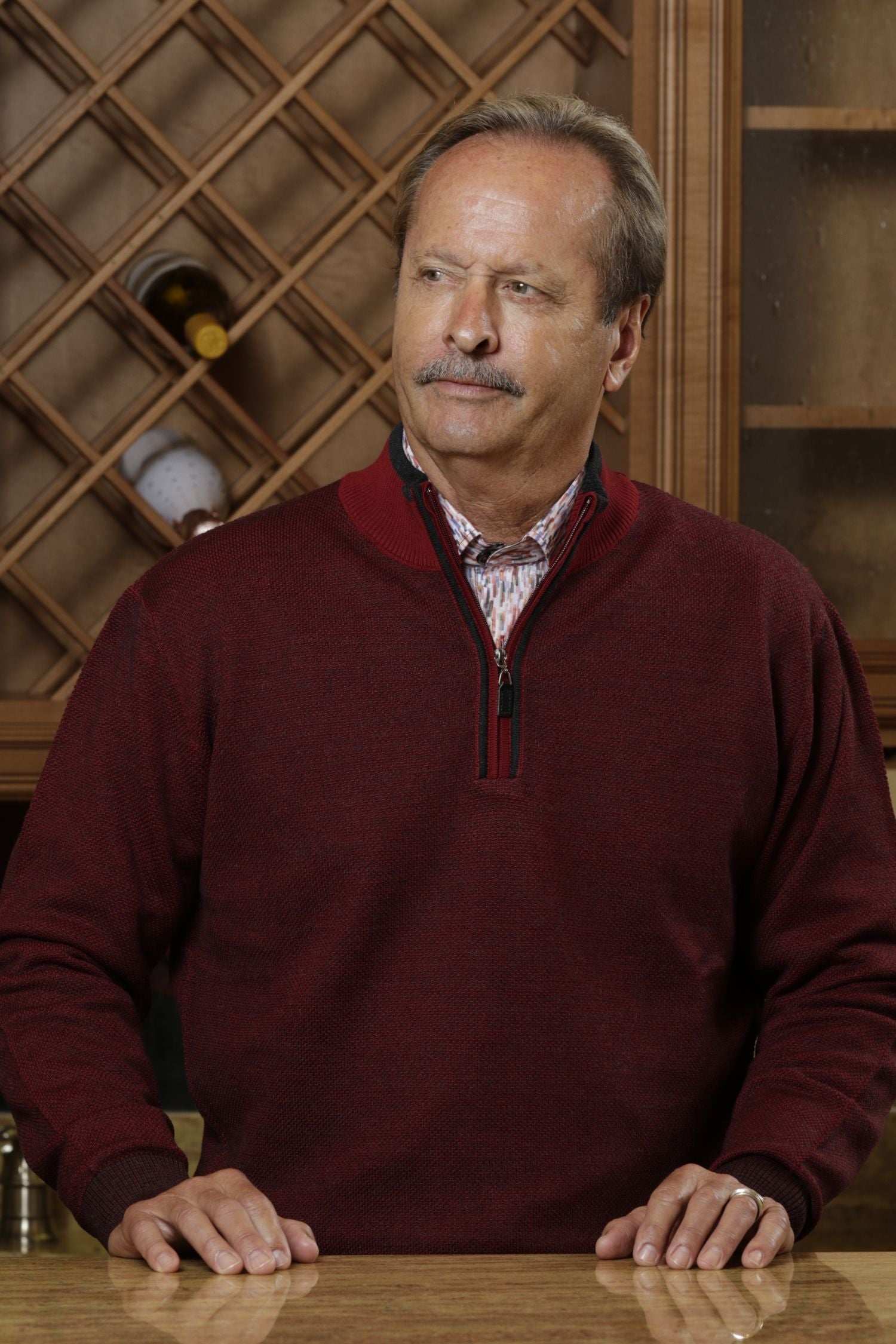 562 Marcello Brick Exclusive Quarter Zip