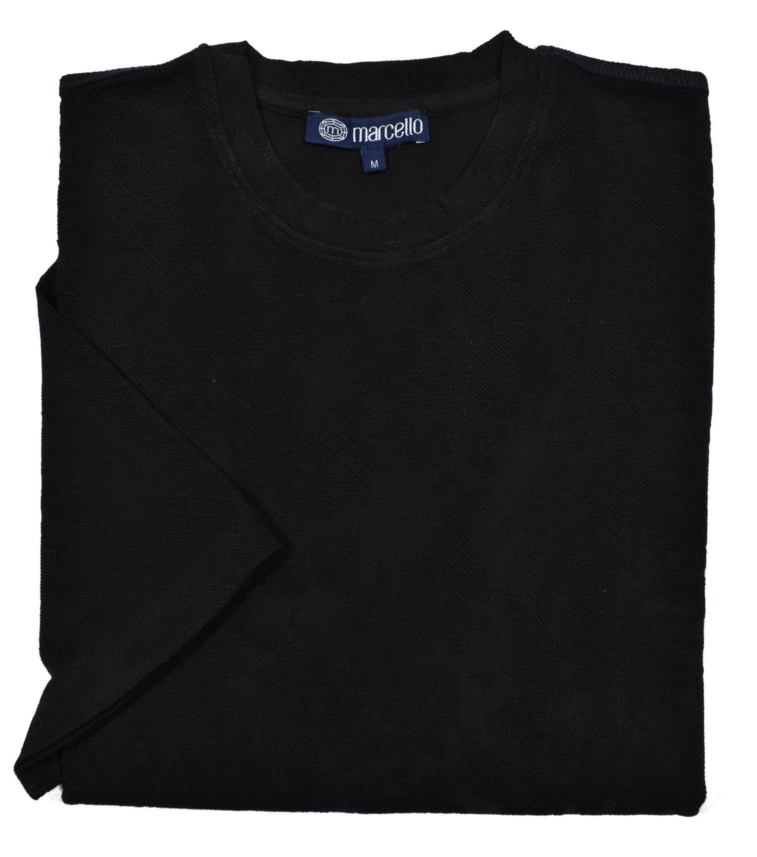 928 Black Tonal Milano Knit