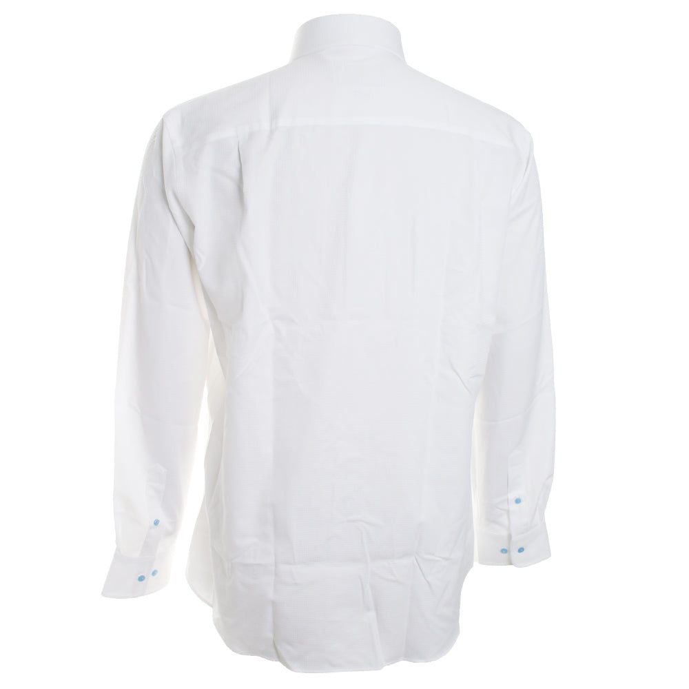 Text Dobby Dress Shirt