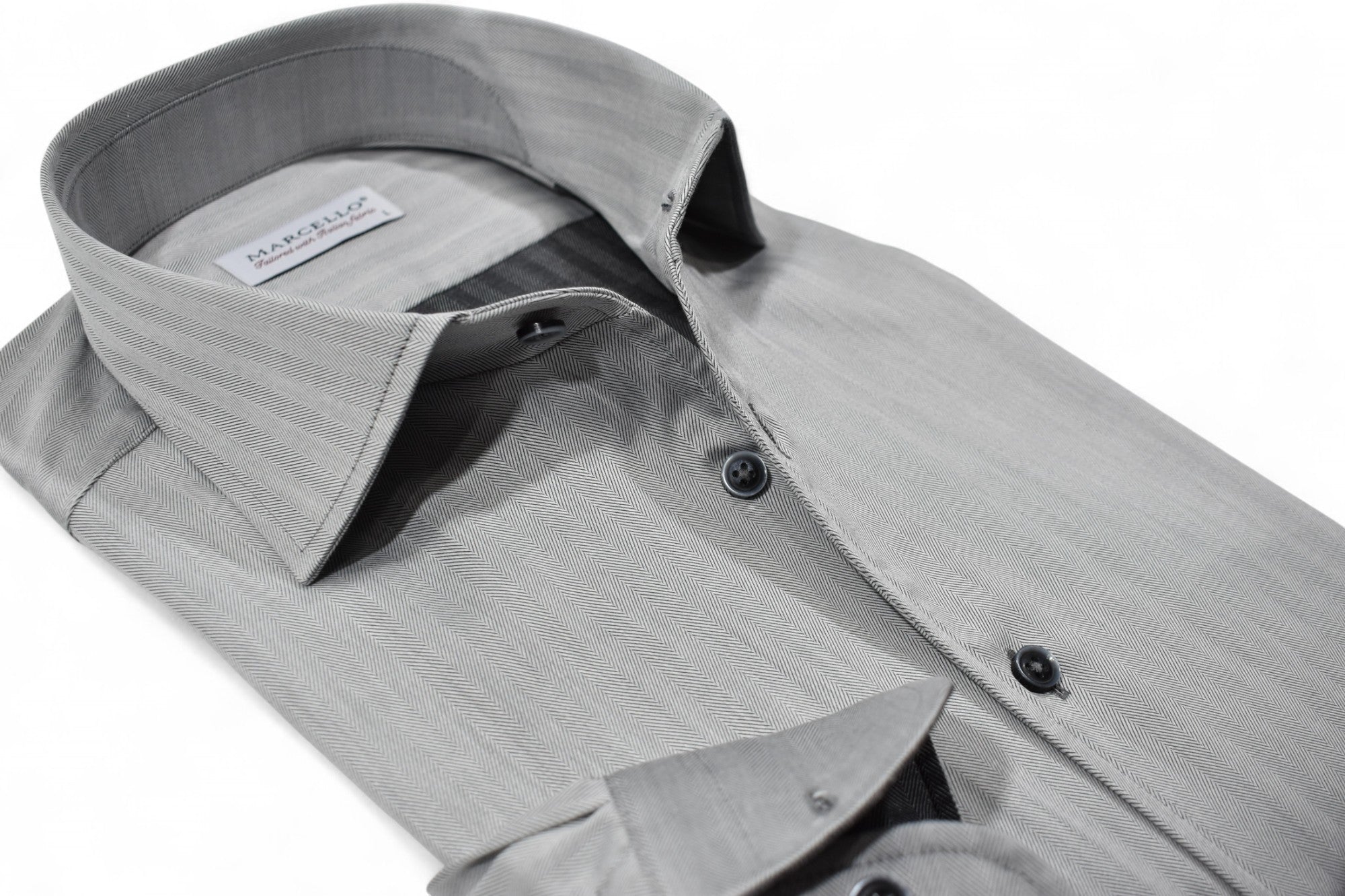 DS104R Madrid Silver Herringbone