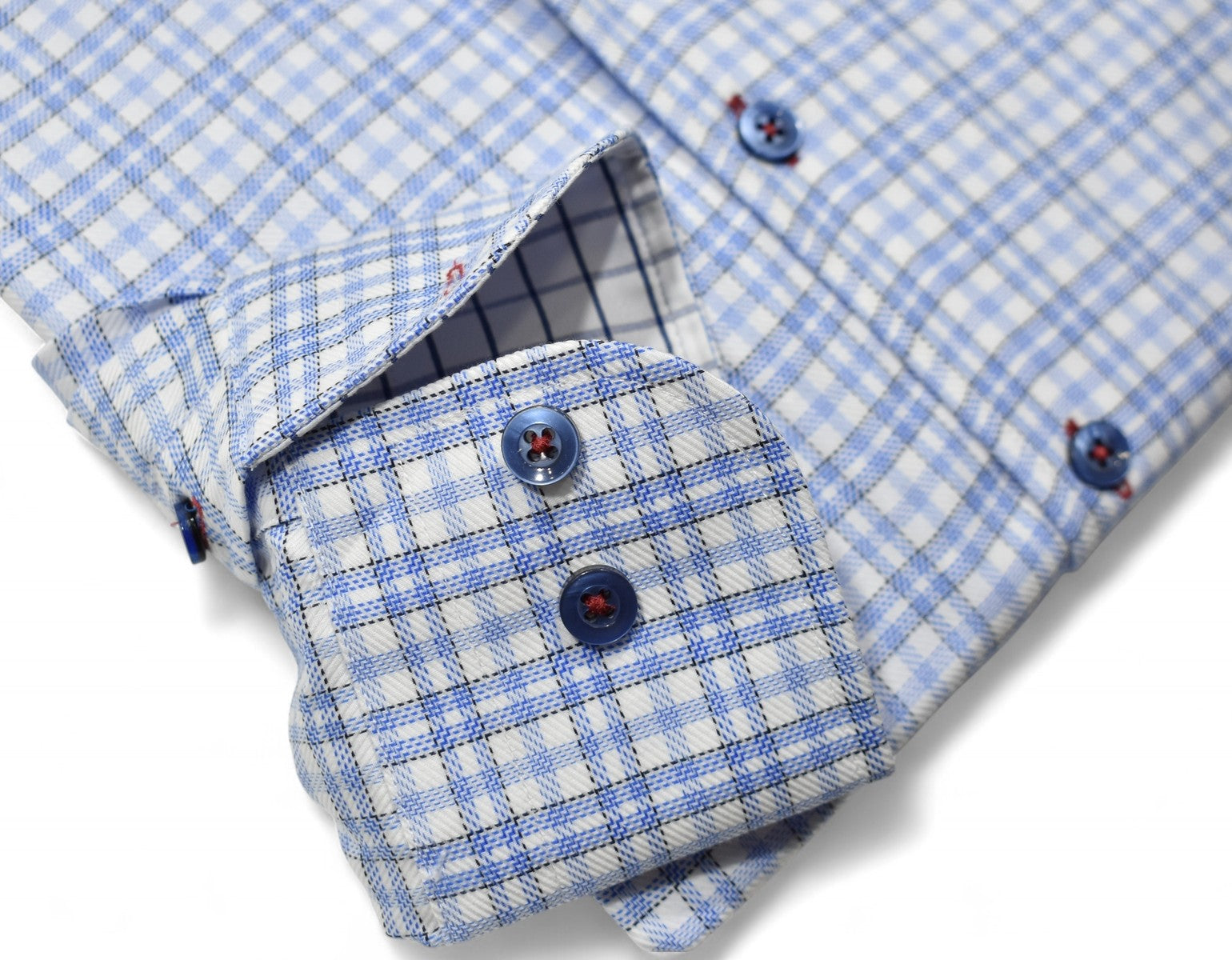 DS118 Blue Plaid
