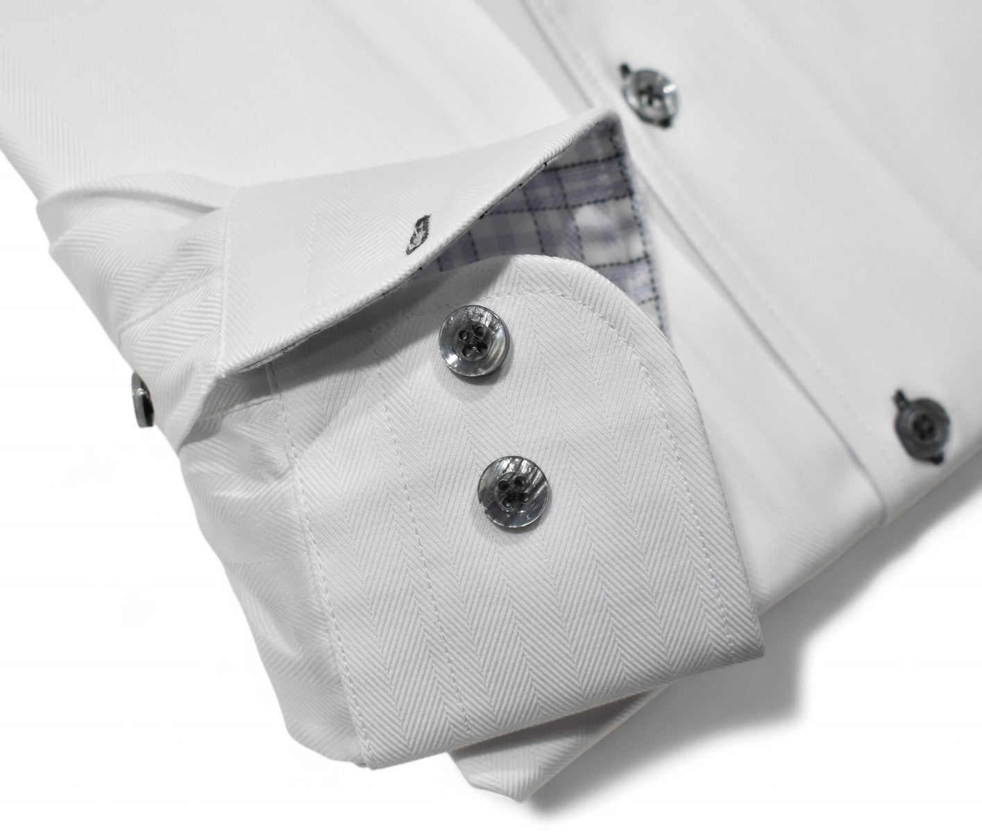 DS126 Tonal White Check