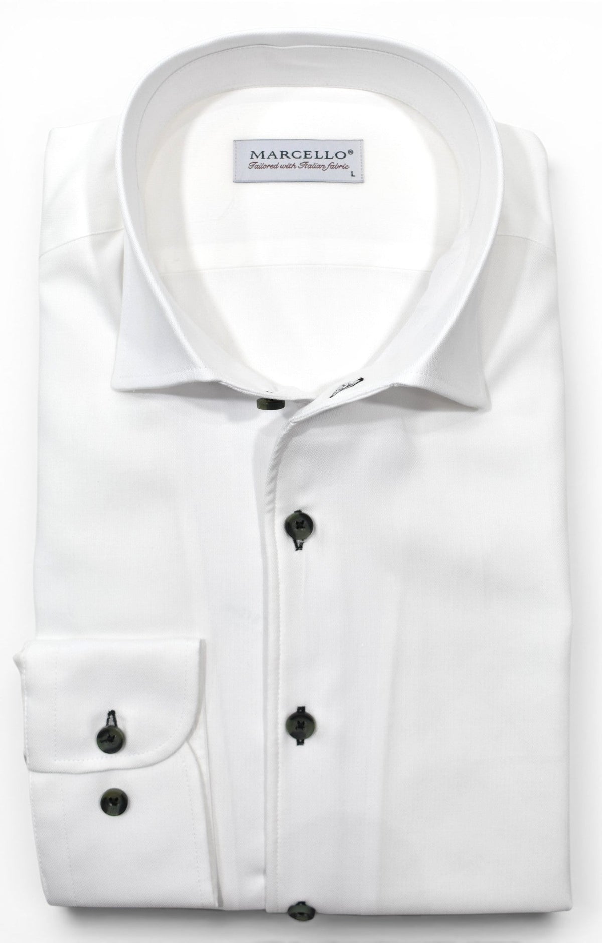 DS127 526 Hunter Tonal White Shirt