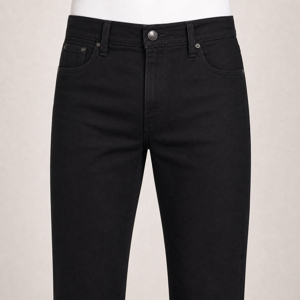 LP20 Black - Marcello Comfort Mens Jeans