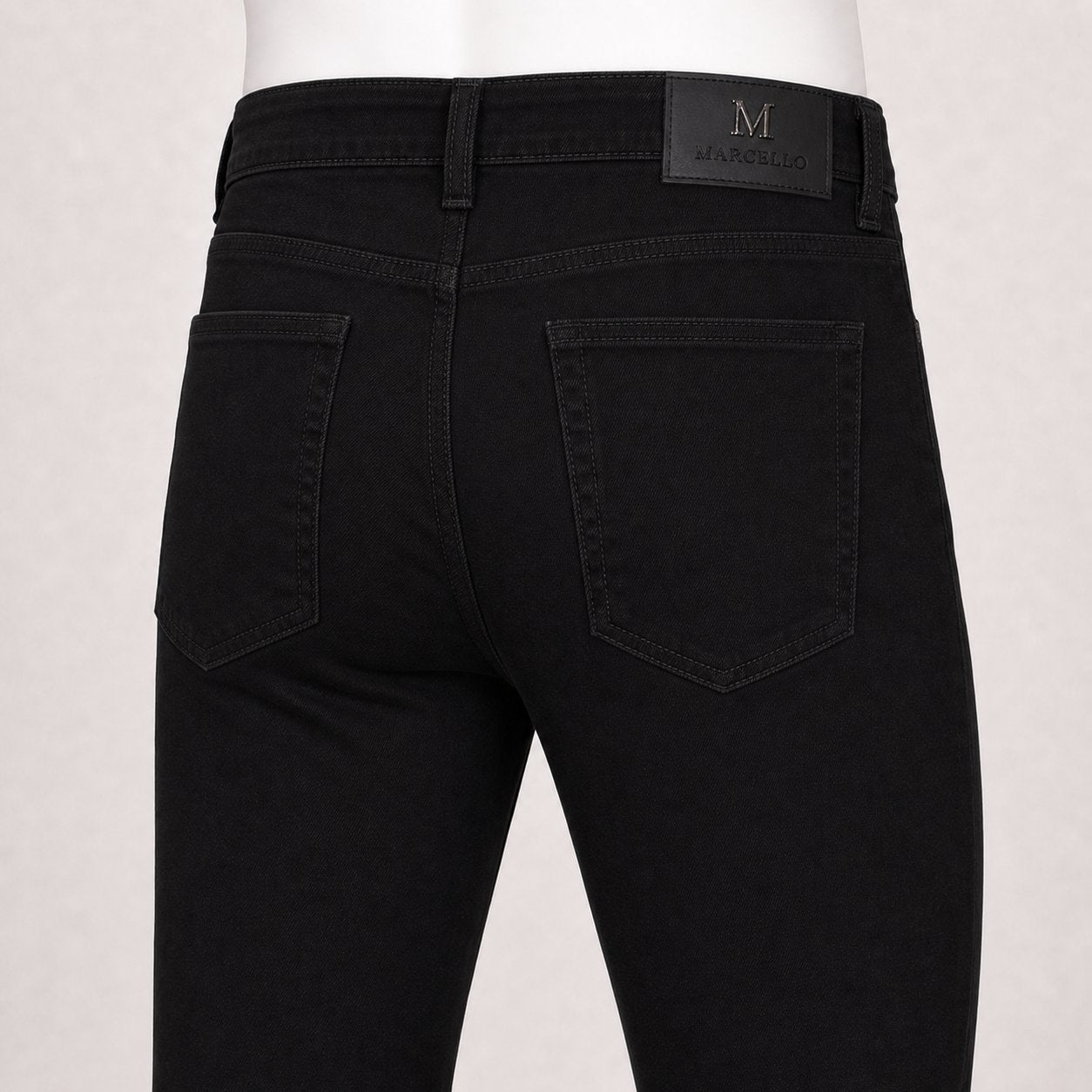 LP27 Black Stretch Lightweight Jean