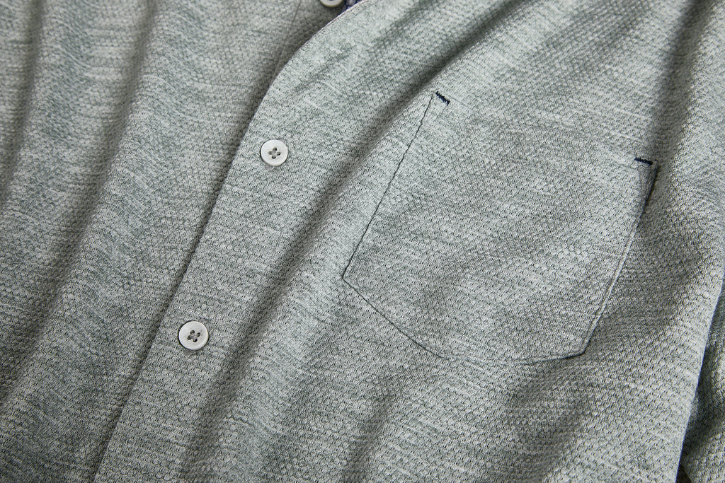 Heather Honeycomb Knit Shirt