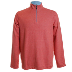 Melange Coral Reversible 1/4 Zip