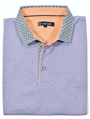 P104 Lilac - Marcello Signature Collar Polo