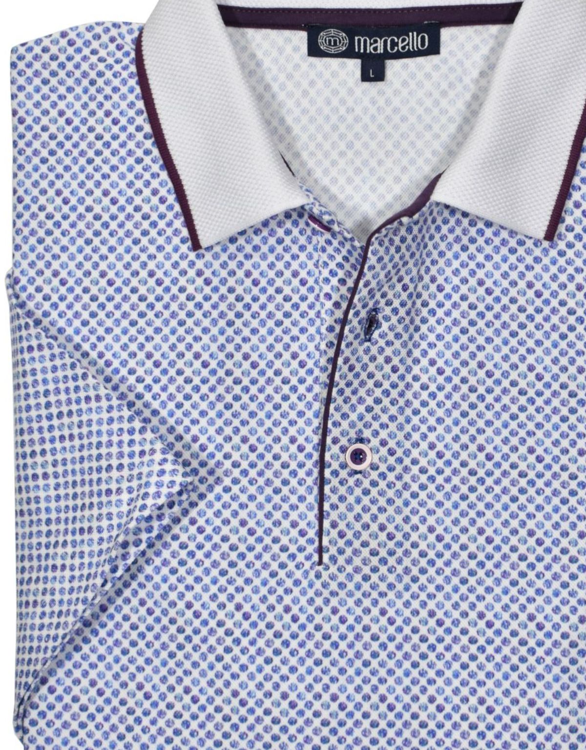P213 Shaded Plum Polo