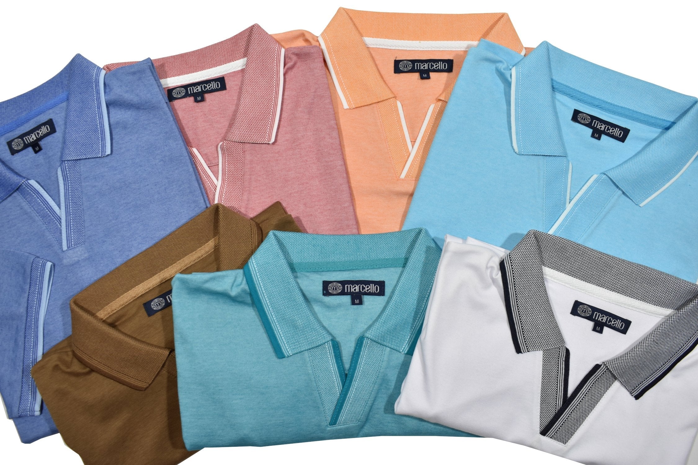 P229 Royal Oxford Open Collar Polo