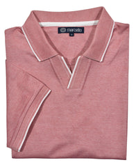 P229 Rose Open Collar Polo