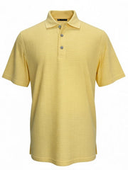 P233 Turin Jacuard Polo Maize