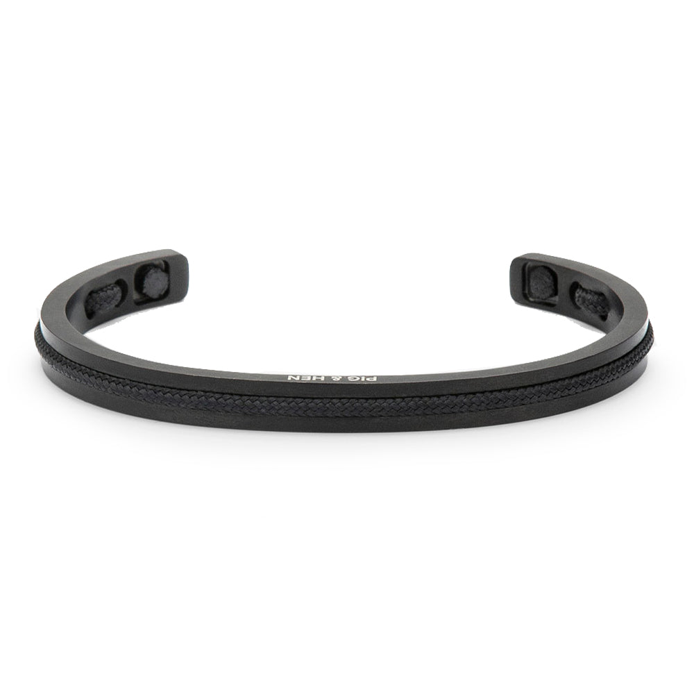 PH Navarch Black 6mm Bracelet