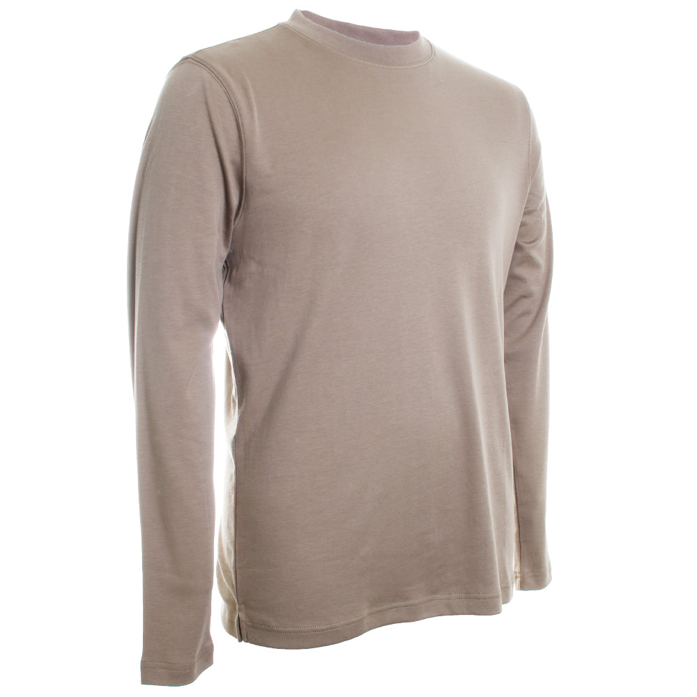 Georgia Long Sleeve High Crew Neck Tee