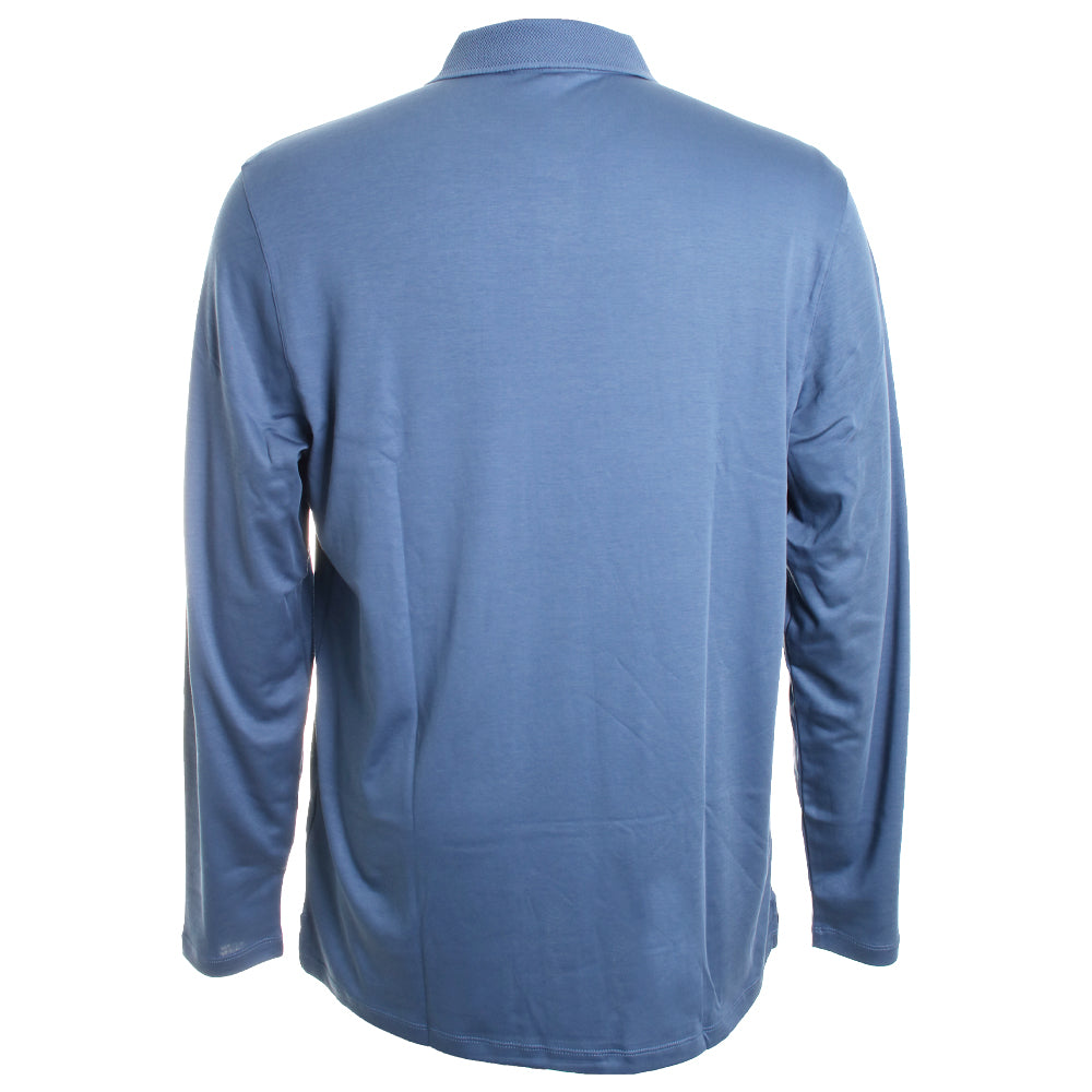 Georgia Long Sleeve Honeycomb Polo