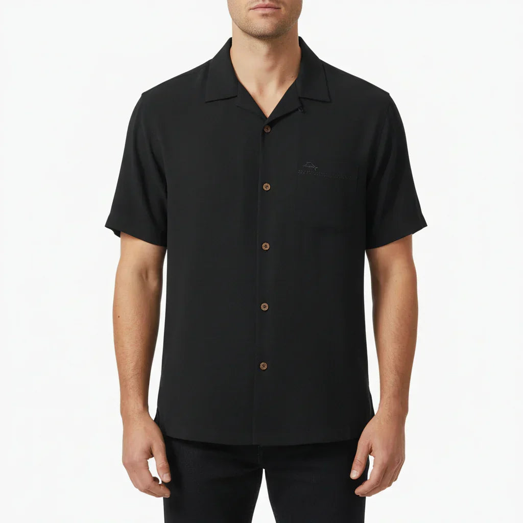 Coastal Ease Shoreline Check Camp Shirt