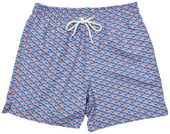 Octo Medallion Swim & Indigo Tee