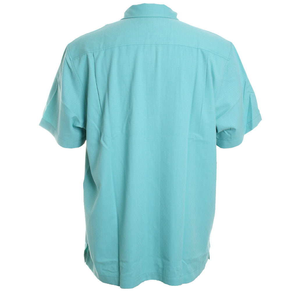 Coastal Breeze Check Button-Down Shirt
