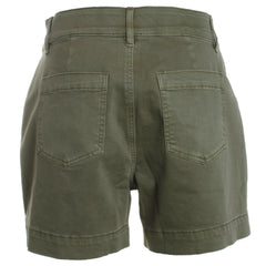 Pull On Short w/ Hem Slits