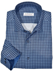 W563R Cardin Roll Medallion Shirt