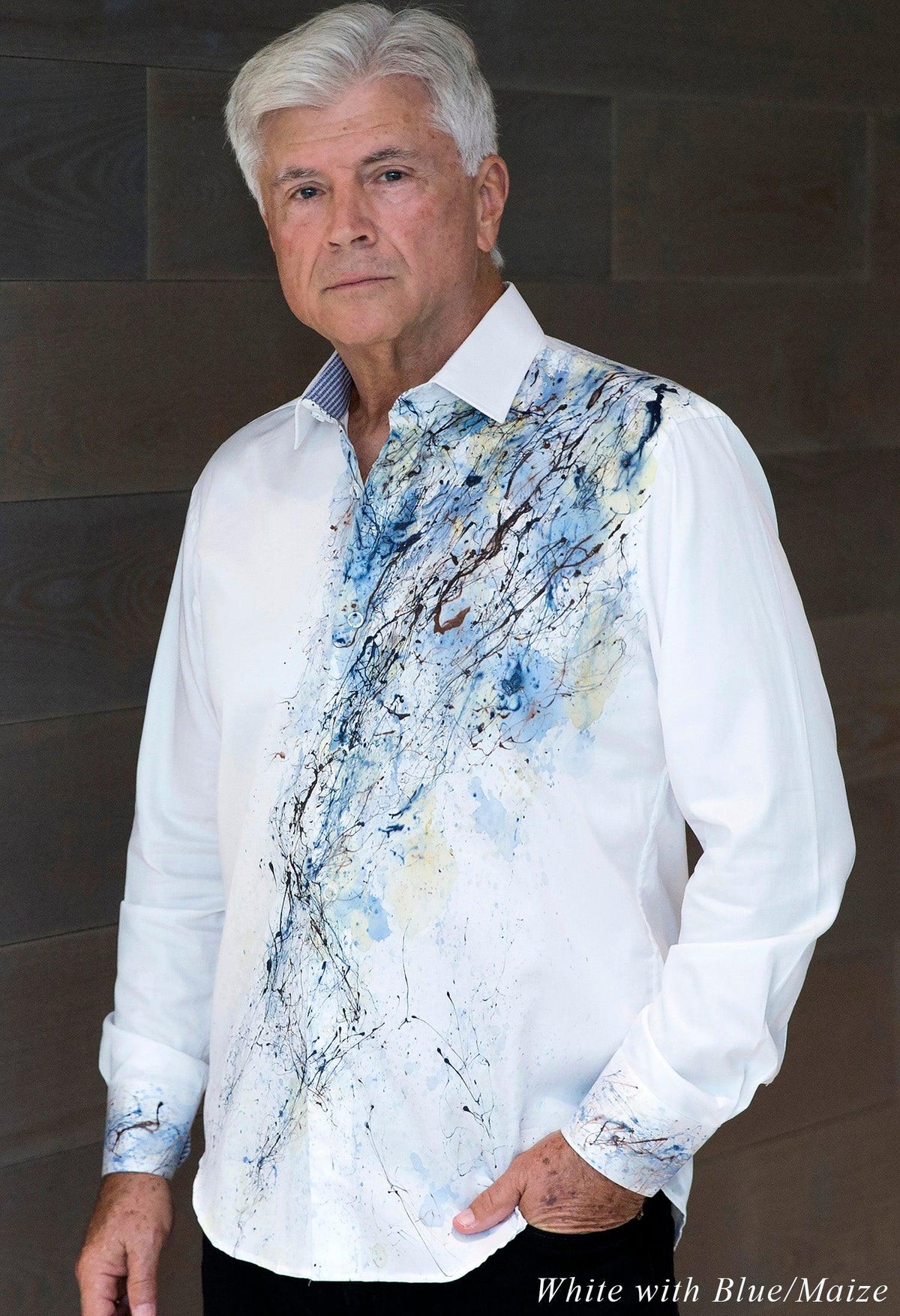 W617P4 Custom Painted Mens Shirt