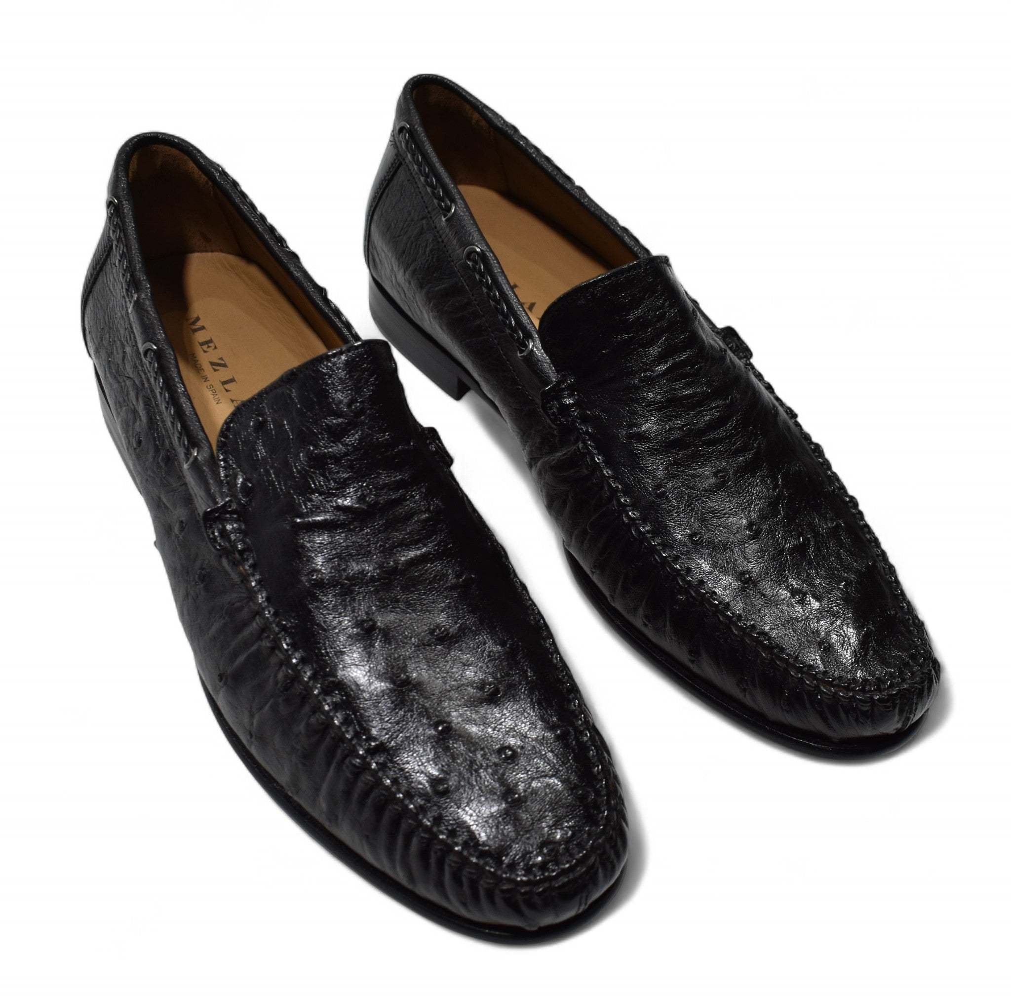 ZM7318 Mezlan Ostrich Dress