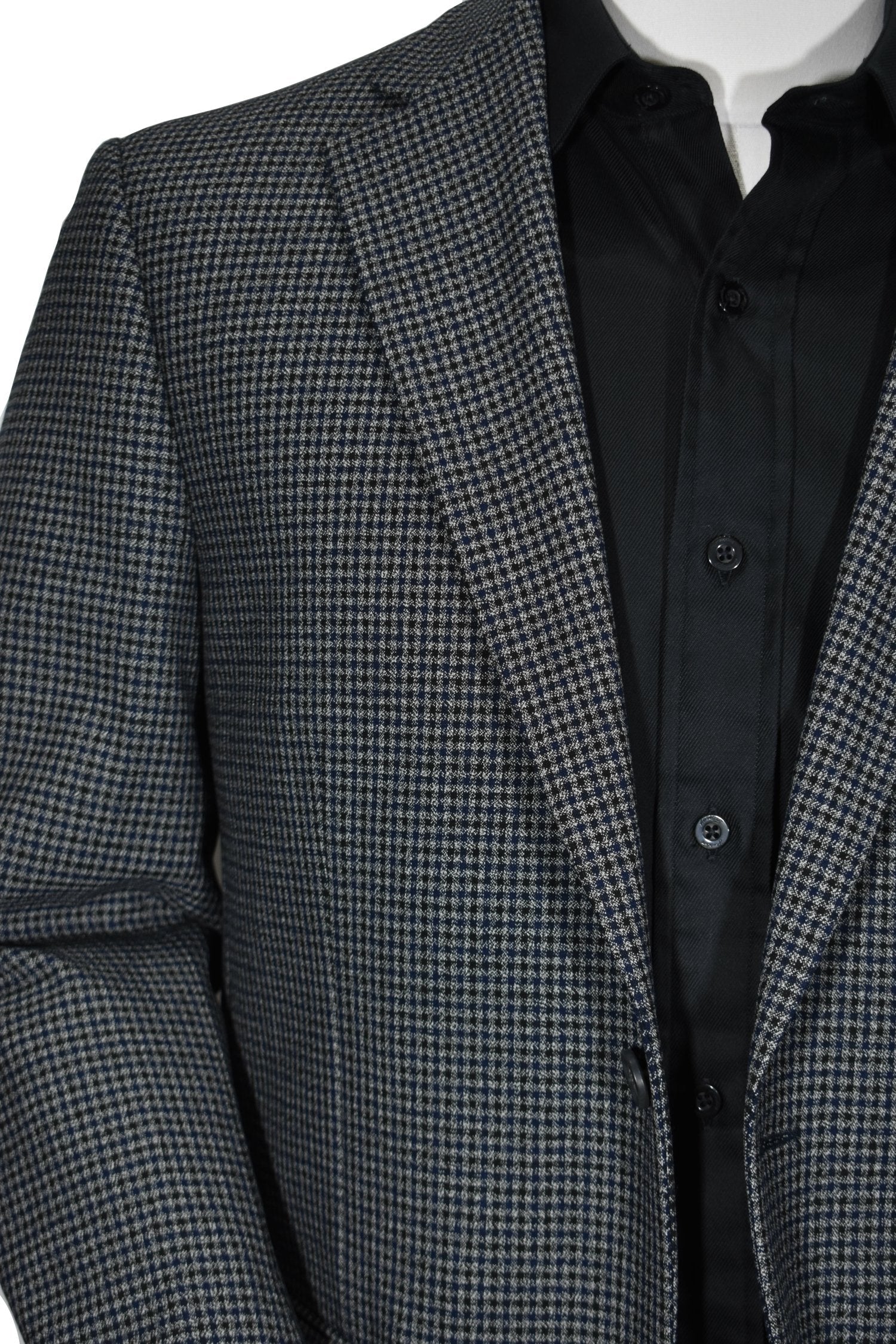 ZR29438 Melange Check Sport Coat