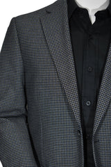 ZR29438 Melange Check Sport Coat