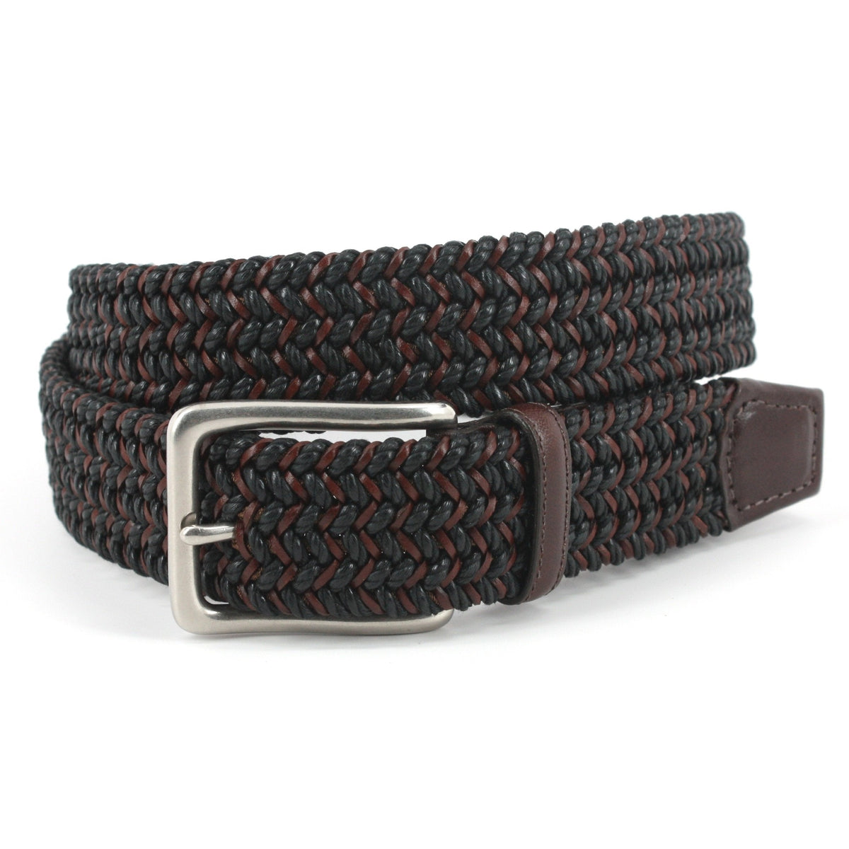 ZT65359 Italian Woven Leather Belt