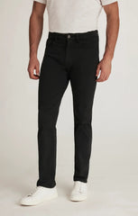 Courage Straight Leg Pants in Charcoal Diagonal