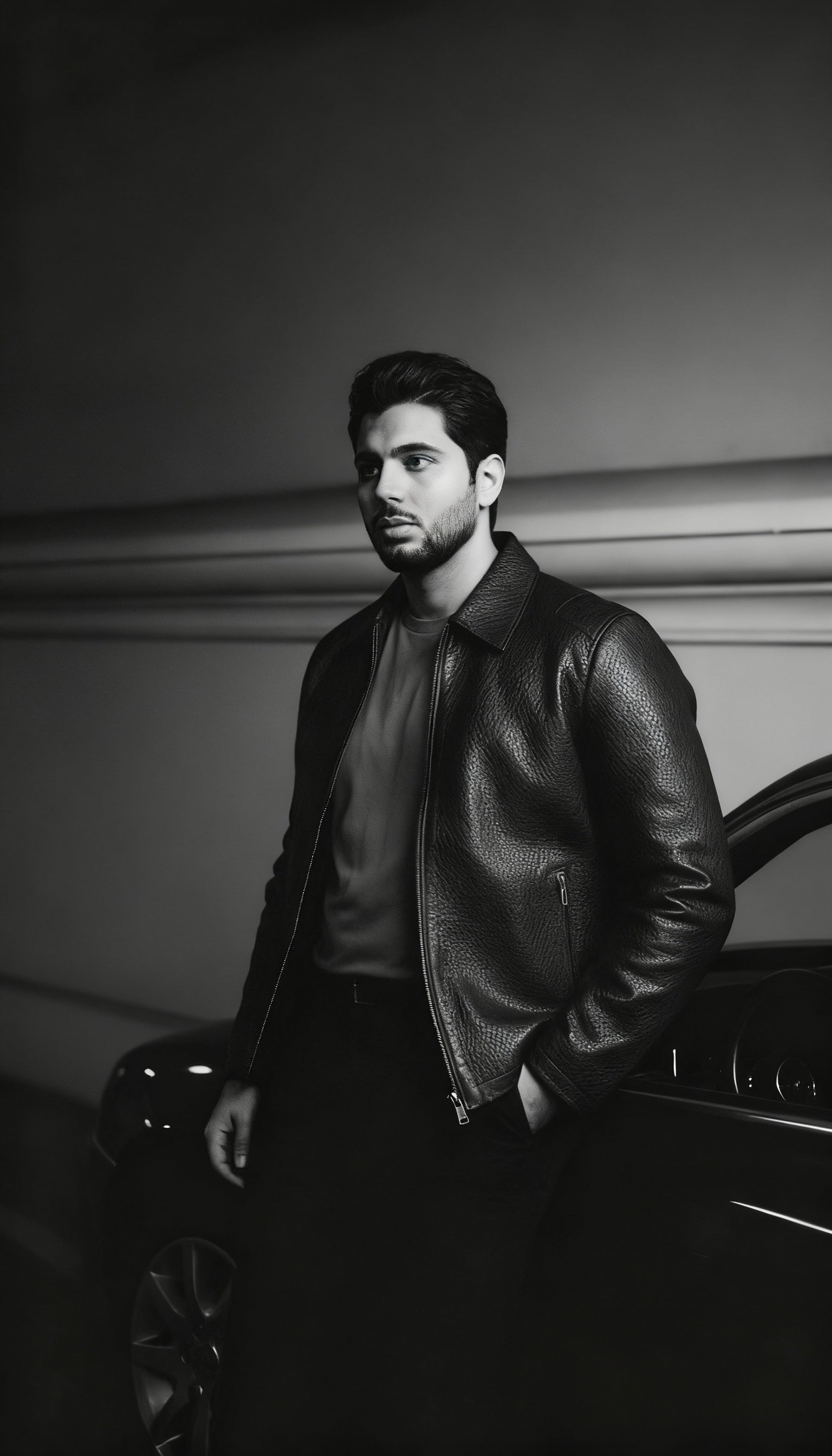 J233 Redondo Leather Coat